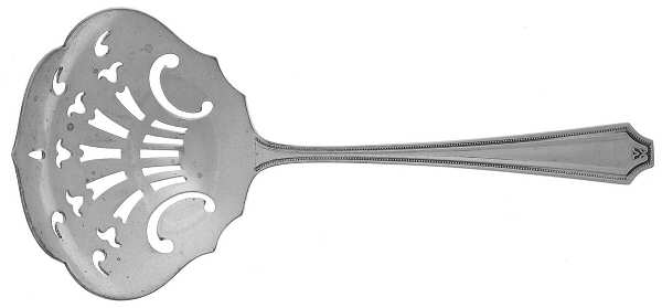 King Albert (Sterling, 1919, No Monograms) Solid Bon Bon Spoon