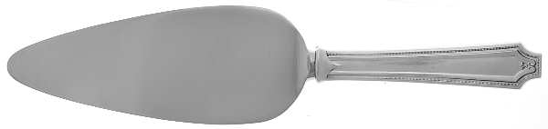 King Albert (Sterling, 1919, No Monograms) Pie Server with Stainless Blade