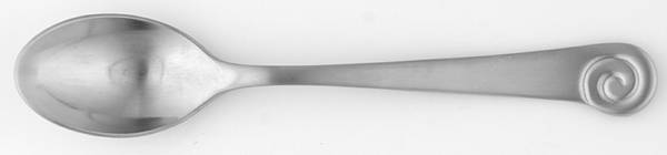 Ammonite-Satin (Stainless) Demitasse Spoon