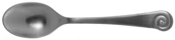 Ammonite-Satin (Stainless) Teaspoon
