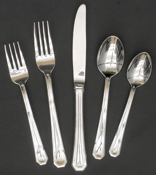 Fairview (Stainless) 40 Piece Estate Set