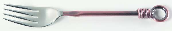 Cuomo-Copper Accent (Stainless) Individual Salad Fork
