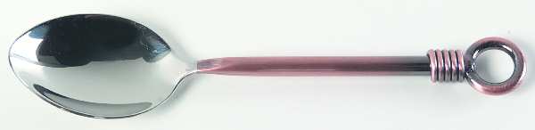 Cuomo-Copper Accent (Stainless) Place/Oval Soup Spoon