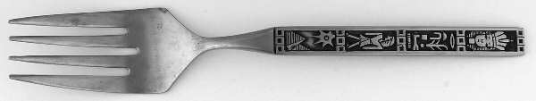King Tut (Stainless) Individual Salad Fork