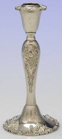 20th Century Baroque (Silverplate, Hollowware) 8" Candlestick