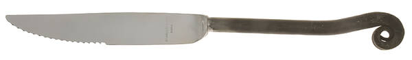 Treble Clef (Stainless) Steak Knife Individual Hollow, Serrate HC