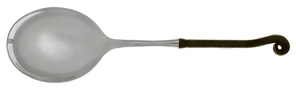Treble Clef (Stainless) Casserole Spoon with Smooth Stainless Bowl HC