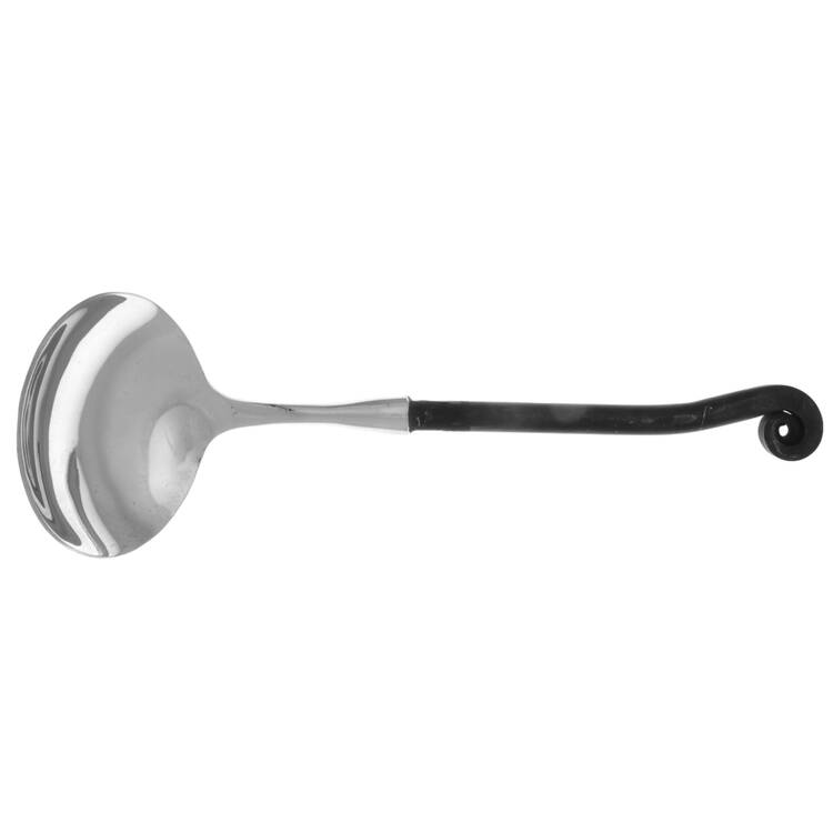 Treble Clef (Stainless) Gravy Ladle with No Spout Stainless Bowl HC
