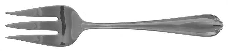 Galleria (Stainless) Medium Solid Cold Meat Serving Fork
