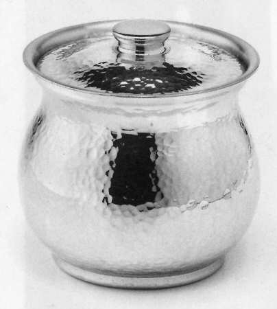 Patriot Pewter Hammer (Hollowware) Sugar Bowl with Lid