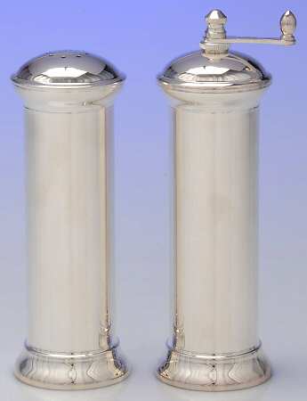 Maestri (Silverplate, Hollowware) Salt & Pepper Mill Set