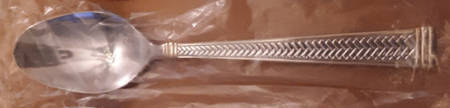 Golden Braid (Stainless, Gold Accent) Tablespoon (Serving Spoon)