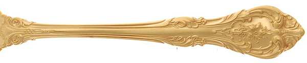 King Edward (Sterling, Gold Vermeil) by Gorham Silver