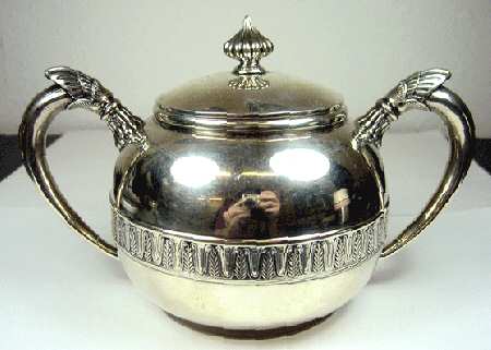 1620 (Sterling, Hollowware) Sugar Bowl & Lid