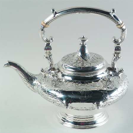 A7352 (Sterling, Hollowware) Sterling Kettle No Stand