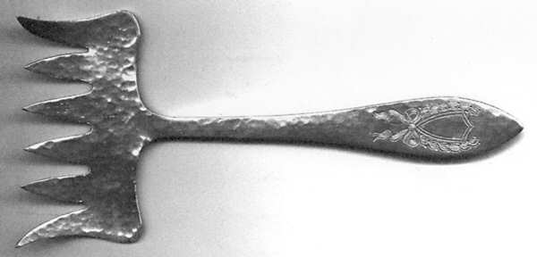GLT3 (Sterling) Small Solid Tined Sardine Serving Fork