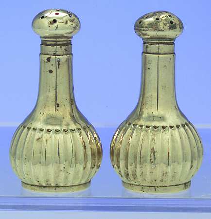 2240 (Sterling, Hollowware) Individual Salt and Pepper Set