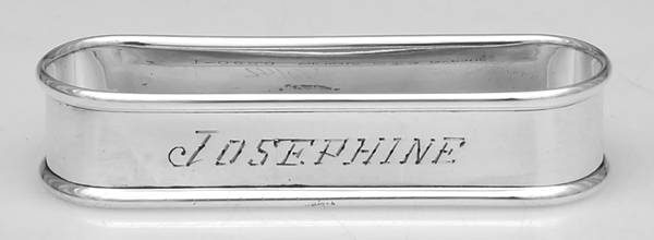 6290 (Sterling, Hollowware) Oblong Napkin Ring