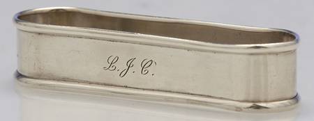 6290 (Sterling, Hollowware) Oblong Napkin Ring