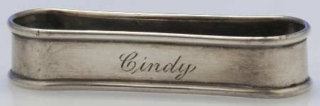 6290 (Sterling, Hollowware) Oblong Napkin Ring