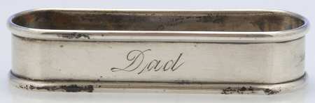 6290 (Sterling, Hollowware) Oblong Napkin Ring
