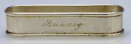 6290 (Sterling, Hollowware) Oblong Napkin Ring