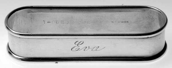 6290 (Sterling, Hollowware) Oblong Napkin Ring