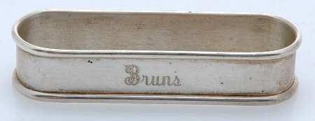 6290 (Sterling, Hollowware) Oblong Napkin Ring