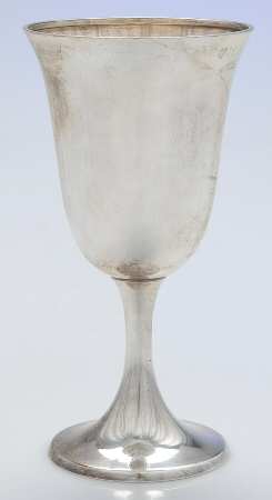 1693 (Sterling, Hollowware) Water Goblet