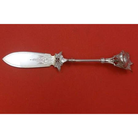 Morning Glory (Sterling, 1865) Flat Handle Master Butter Knife