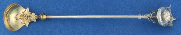 Morning Glory (Sterling, 1865) Mustard Spoon