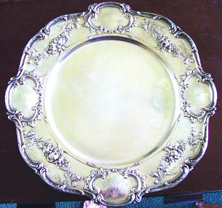 A6620 (Sterling, Hollowware) Service Plate