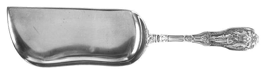 Mythologique (Strl, 1894, Old, BeadBorder, NoFaceBowl) Large Flat Handle Crumb Knife/Crumber