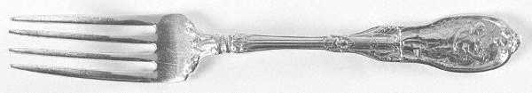 Mythologique (Strl, 1894, Old, BeadBorder, NoFaceBowl) Solid Youth Tea Fork
