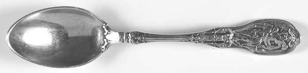 Mythologique (Strl, 1894, Old, BeadBorder, NoFaceBowl) Five O'Clock Teaspoon