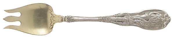 Mythologique (Strl, 1894, Old, BeadBorder, NoFaceBowl) Small Ice Cream Fork