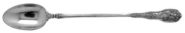 Mythologique (Strl, 1894, Old, BeadBorder, NoFaceBowl) Iced Tea Spoon