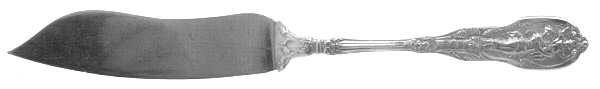 Mythologique (Strl, 1894, Old, BeadBorder, NoFaceBowl) Flat Handle Master Butter Knife