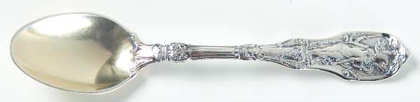 Mythologique (Strl, 1894, Old, BeadBorder, FaceBowl) Demitasse Spoon