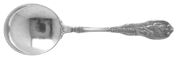 Mythologique (Strl, 1894, Old, BeadBorder, FaceBowl) Round Bowl Soup Spoon (Cream Soup)