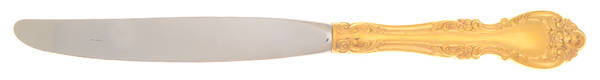 Melrose-Gold Vermeil (Sterling, 1948) Modern Hollow Knife