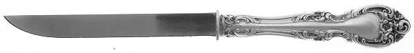 Melrose-Gold Vermeil (Sterling, 1948) Individual Steak Knife Hollow Handle