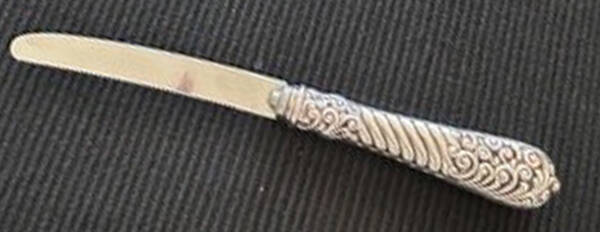 No. 75 (Sterling) Individual Fruit Knife with Stainless Blade