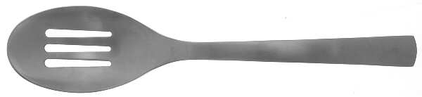 Park-Carry On (Matte, Stainless) Pierced Tablespoon (Serving Spoon)