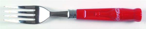 Coca Cola-Red (Stainless) Fork