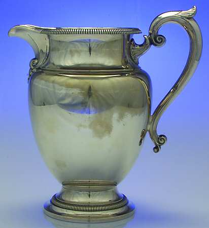 Y1200 (Silverplate, Hollowware) Silverplate Water Pitcher