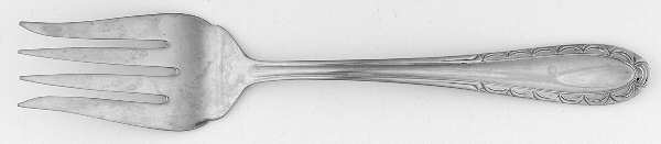 Caprice (Stainless) Medium Solid Cold Meat Serving Fork