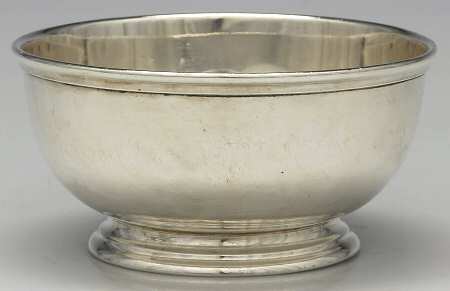 Paul Revere Bowls (Sterling, Hollowware) 5" Round Bowl