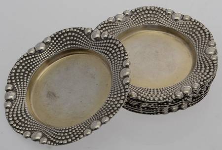 2250 (Sterling, Hollowware) Butter Pat - Set of 8