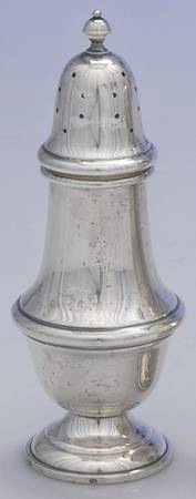 1112-1113 (Sterling, Hollowware) Pepper Shaker